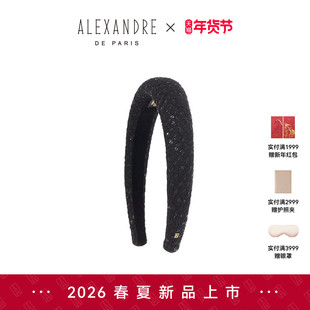 新品ALEXANDRE DE PARIS巴黎亚历山大阿希克发箍头箍发饰头饰