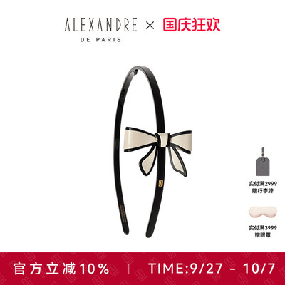 明星同款蝴蝶结发箍优雅