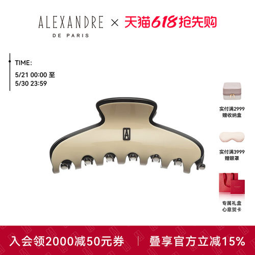 亚历山大抓夹发饰2021新品