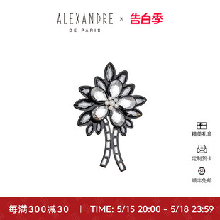 PARIS巴黎亚历山大约会胸针饰品 ALEXANDRE