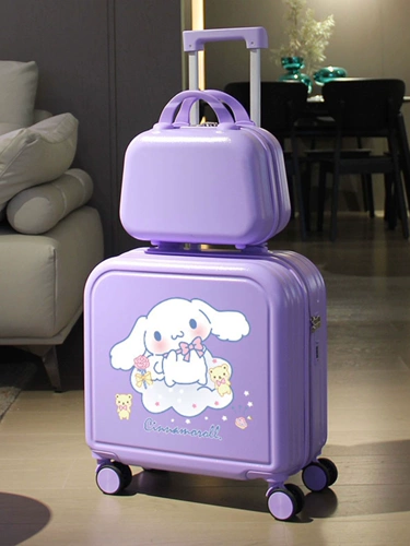 Портативный мультяшный чемодан для мальчиков, 18 дюймов