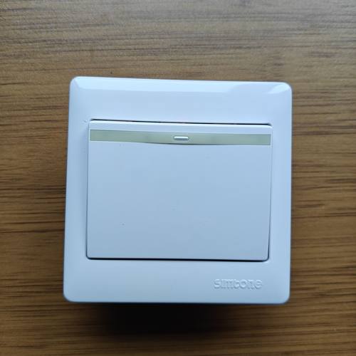 西蒙开关插座50G系列一开单控单开单控单联面板