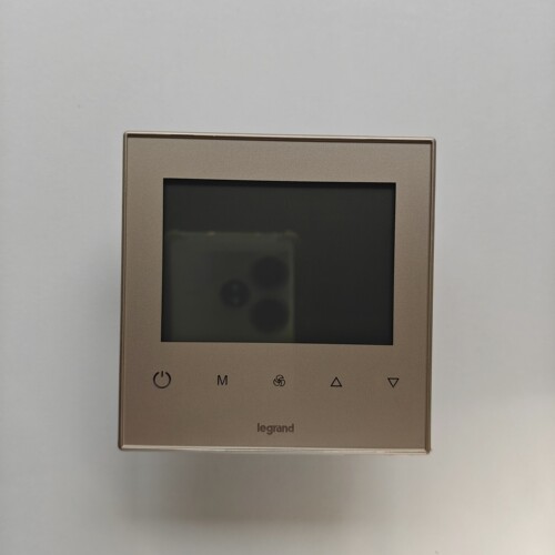 罗格朗K8米兰金(特单)电地暖温控器2A 220V K8/WKQ-DN-C2