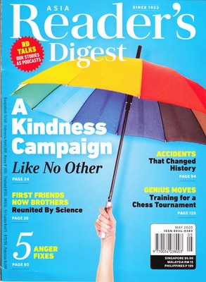 区域包邮 READER'S DIGEST ASIA 读者文摘 亚洲版 2020年5月 杂志英文原版