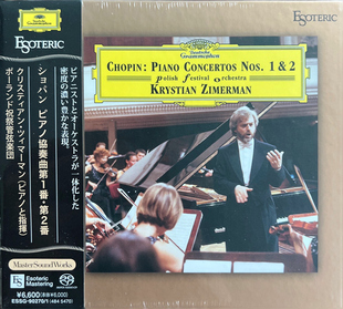 现货包邮 肖邦 第1,2钢琴协奏曲 齐默尔曼 2SACD ESOTERIC ESSG90270/71原装进口