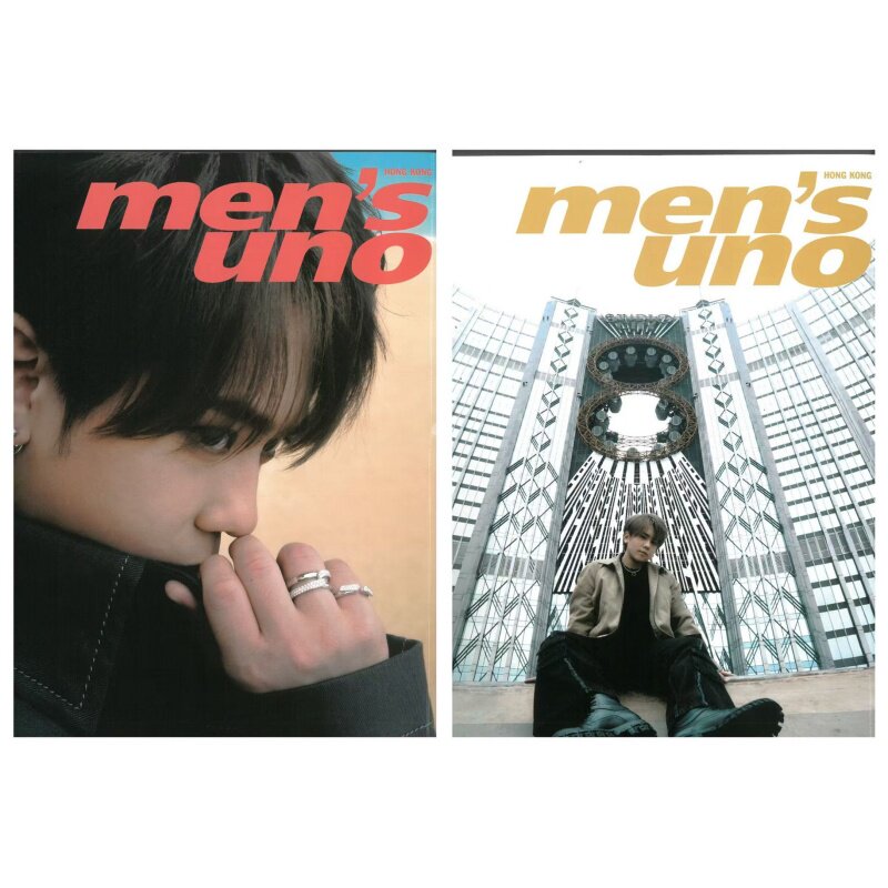现货包邮 香港男士杂志姜涛 2026年3月 mens uno HK原装进口