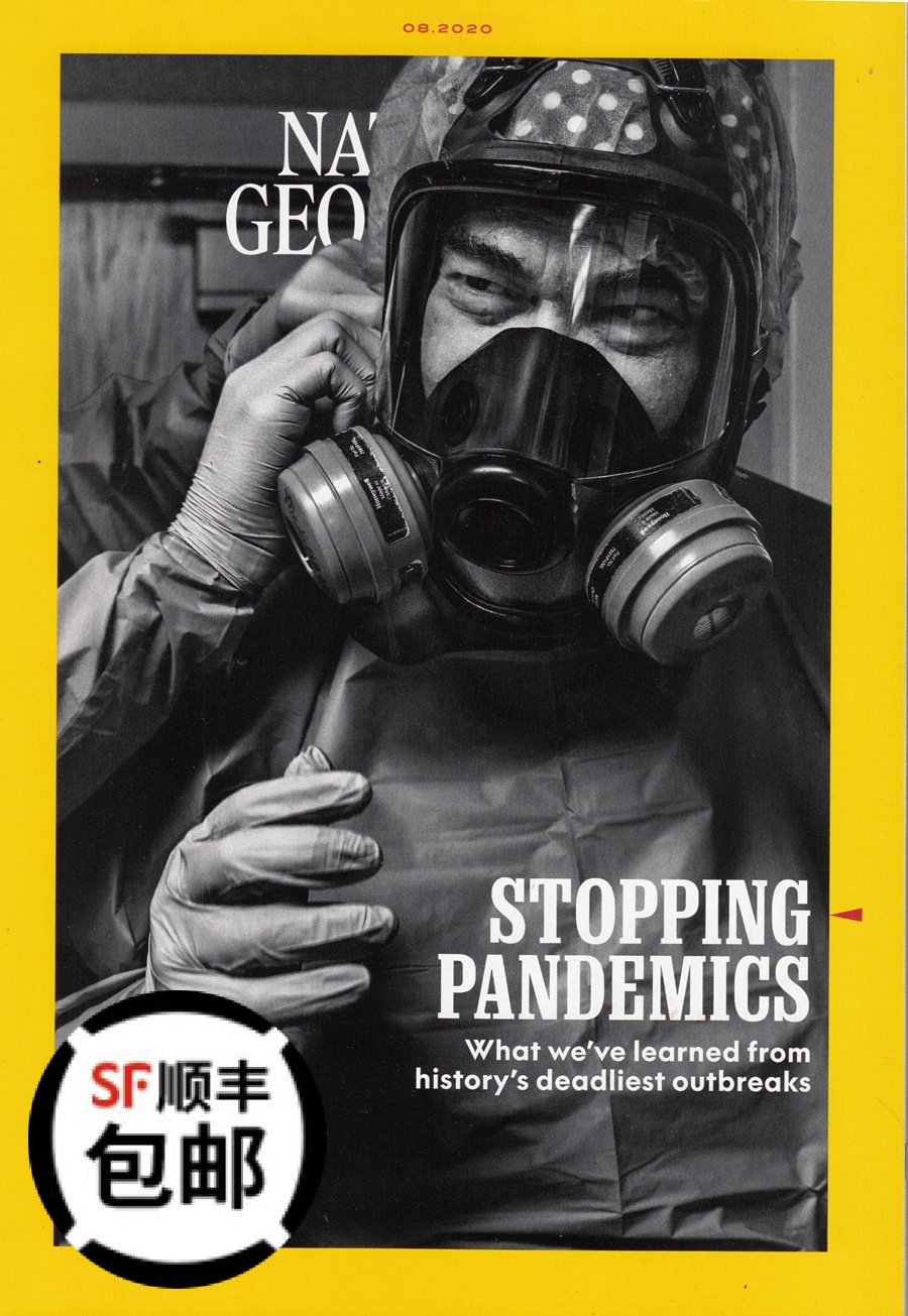 区域包邮 美国国家地理杂志英文版2020年8月 NATIONAL GEOGRAPHIC英文杂志