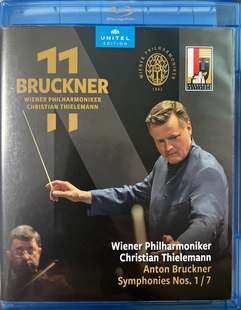 807004 布鲁克纳 Blu 包邮 ray 蒂勒曼指挥 蓝光BD 7交响曲 现货 第1
