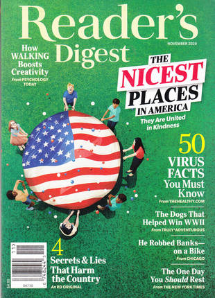 【区域包邮】全年预定 读者文摘(美国版) Reader's Digest (US Ed.)  全年预定 10期