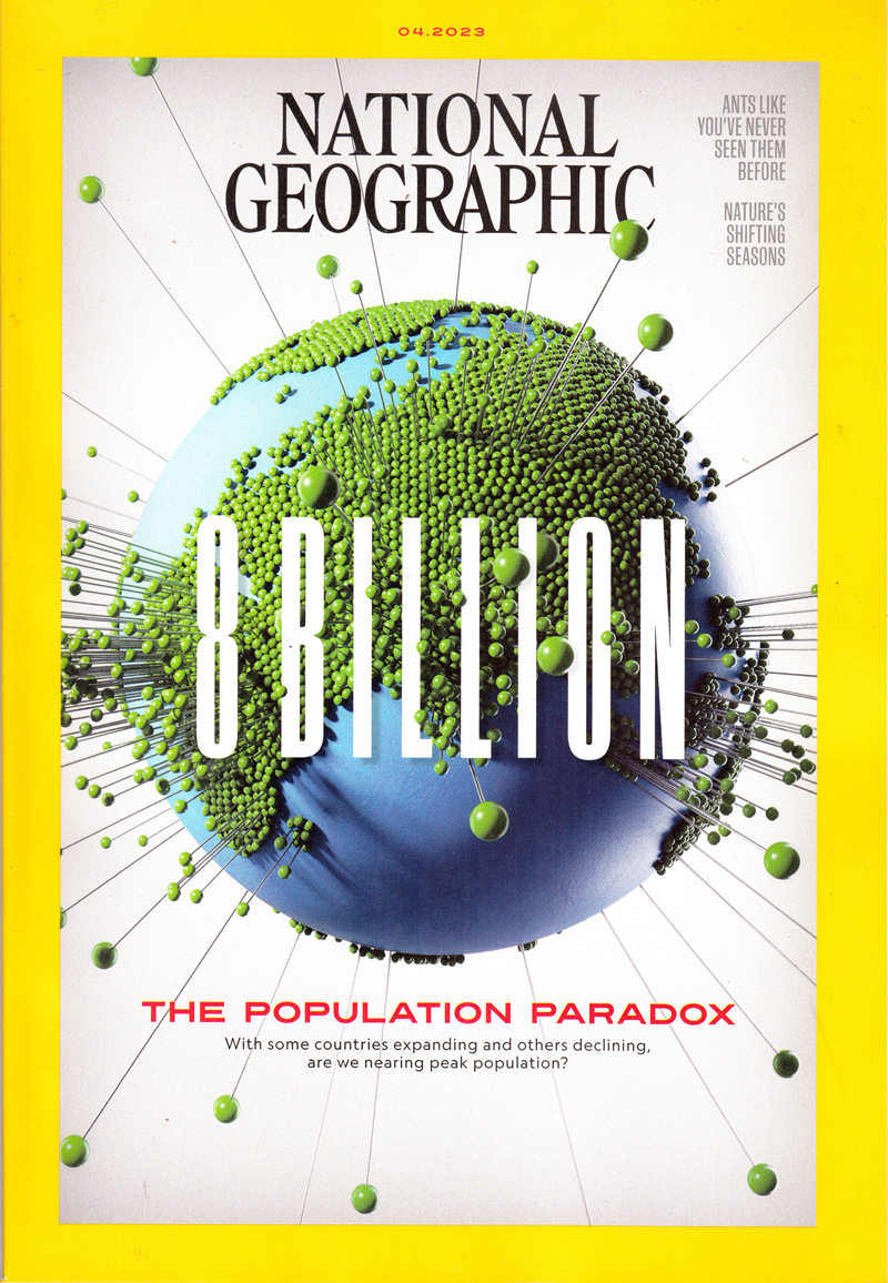 区域包邮 美国国家地理杂志英文版2023年4月 national geographic