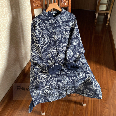 【清欢】摇粒绒棉麻外搭季中国风