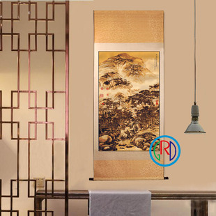 包邮蔚县剪纸 多层套色写实剪纸挂画   家居装饰山水风景挂画