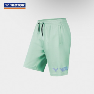运动短裤针织透气速干训练系列四分长男女同款胜利VICTOR羽毛球服