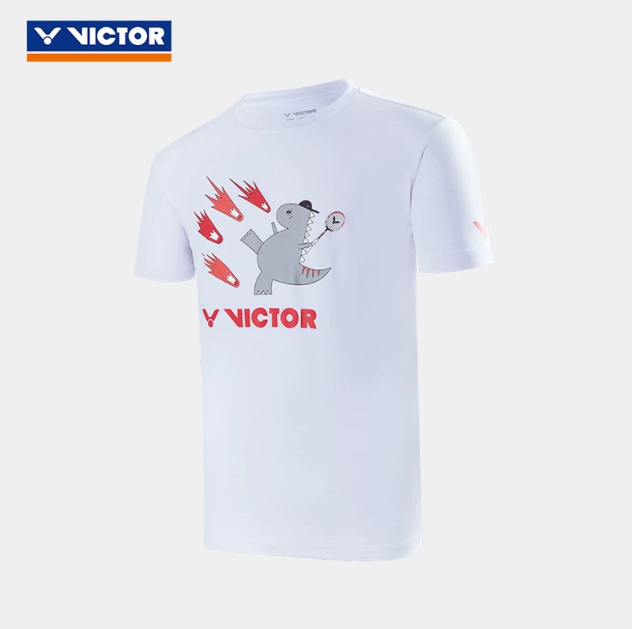 胜利运动T恤中性款全新正品标准透气短袖休闲时尚衫针织羽毛球服