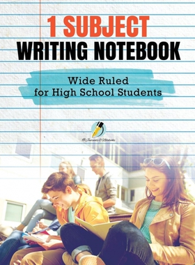 1 Subject Writing Notebook Wide Ruled for High School Studen