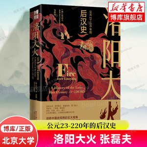 洛阳大火：公元23-220年的后汉史 张磊夫 著 一本书了解后汉史 中国史 宋辽金元史 正版新书籍 北京大学出版社 新华书店博库旗舰店