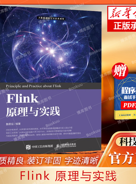 Flink原理与实践 鲁蔚征 Flink流处理教程 Java Scala计算机编程基础教程 批处理编程基础实时大数据方法论算法教程书