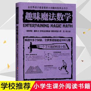 俄罗斯大师科学丛书趣味魔法数学全世界孩子 15岁幼儿思维逻辑训练专注力训练 大师趣味科学丛书趣味数学少儿版 喜爱