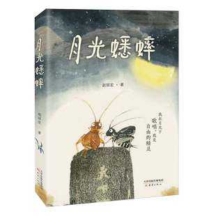 月光蟋蟀 赵丽宏著 动物小说童话故事书奇幻冒险充满想象力儿童文学读物小学生课外阅读书籍三四五六年级 新蕾出版社正版
