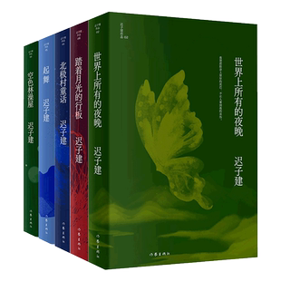 现货速发 迟子建作品5册 世界上所有的夜晚+起舞+空色林澡屋+踏着月光的行板+北极村童话 迟子建作品集 小说集 作家出版社畅销书
