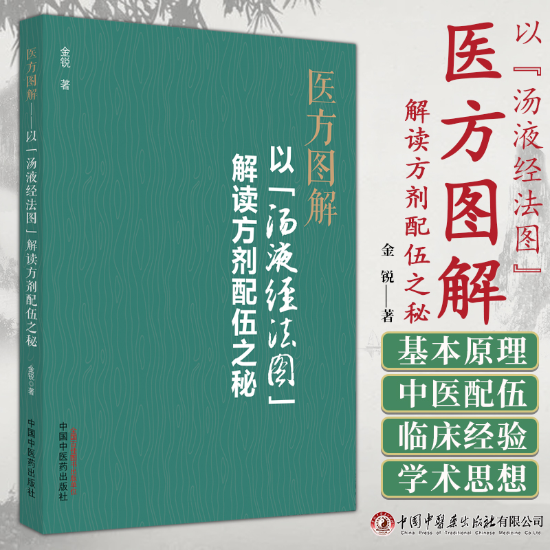 正版医方图解以“汤液经法图”解读方剂配伍之秘金锐著方剂学研究伤寒论书籍 9787513279048中国中医药出版社-封面