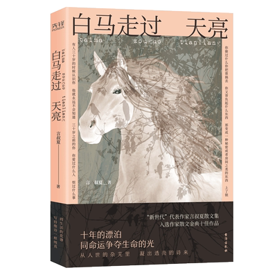 白马走过天亮 言叔夏 著 没有的生活后 防风林的外边 现当代文学经典散文集文学小说书籍 博库网