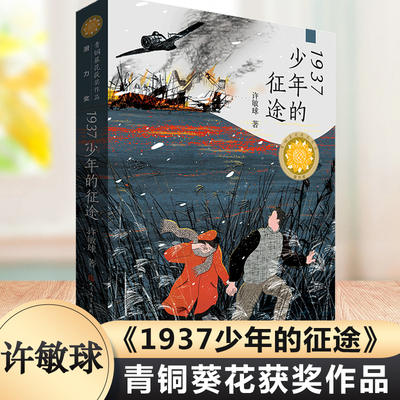 1937少年的征途 许敏球著 青铜葵花获奖作品儿童文学小说 三四五六年级小学生课外阅读书籍 天天出版社8-12周岁读物暑寒假经典书目