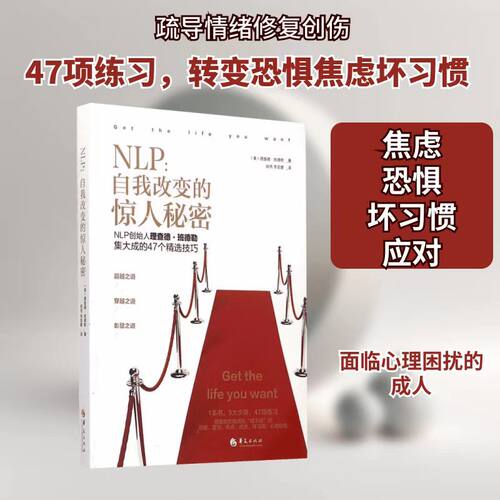 NLP自我转变的惊人秘密网球明星阿加西CNN著名节目主持人拉里·金等知名人士都曾透过学习NLP来自我突破提升个人成就