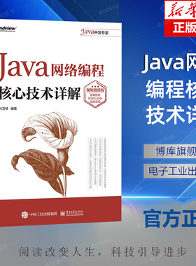 Java网络编程核心技术详解 视频微课版 Java从入门自学到精通javascript程序员编程代码设计软件开发java编程思想书籍