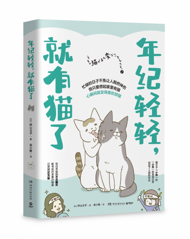 年纪轻轻 就有猫了 日本人气漫画家卵山玉子作品 充满仪式感的吸猫日常在日本受到万众瞩目 超丰富专栏内容 让爱猫人士深感共鸣 - 实物图
