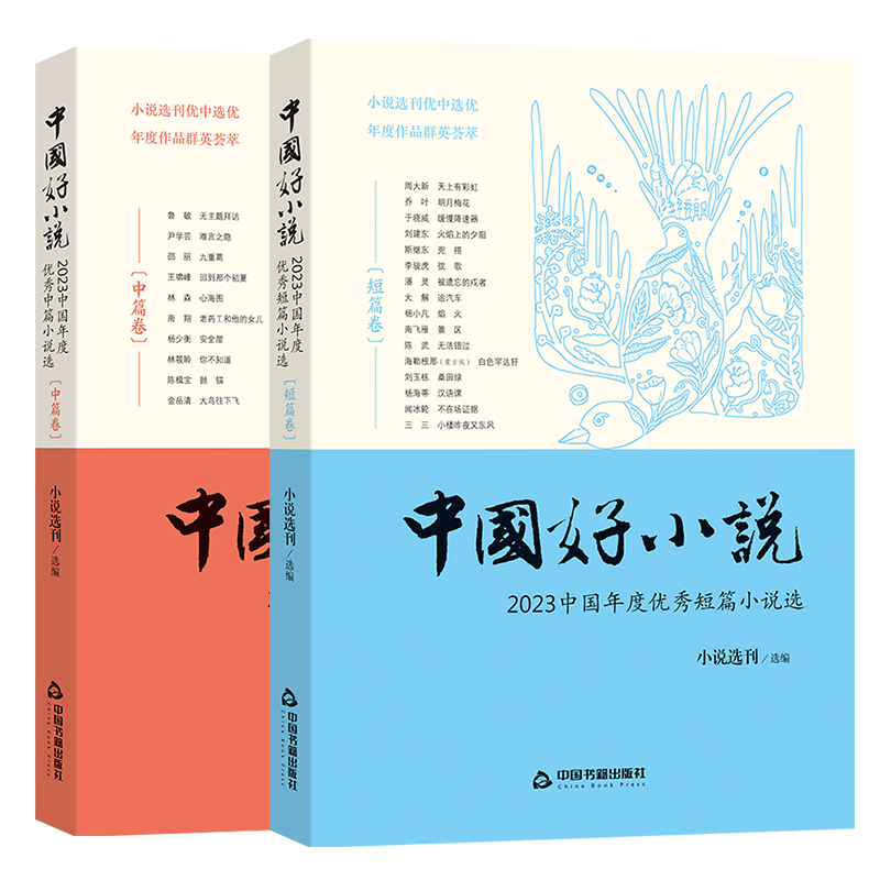 现货中国好小说短篇卷+中篇卷共2册 2023中国年度优秀短篇中篇小说选 文坛老将的沉雄新作 中坚大家的道劲力作 年轻新锐的新颖佳作