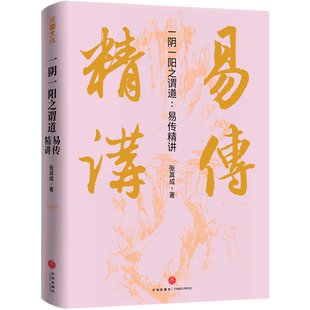 一阴一阳之谓道:易传精讲 运用《周易》解决生活问题的大智慧 走出困境 改变命运 张其成易经 天地出版社 正版书籍 博库网