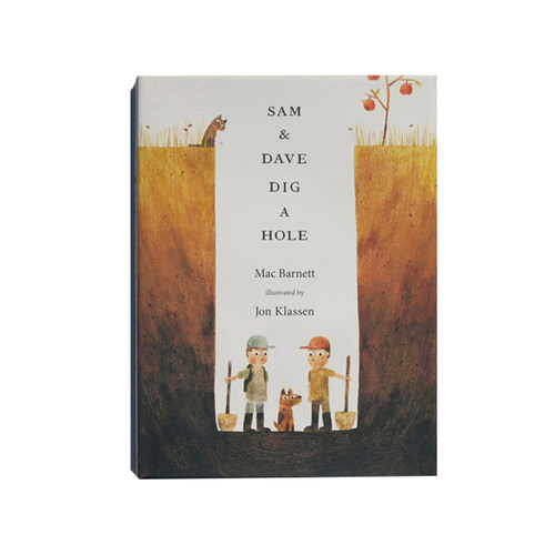 Sam and Dave Dig a Hole 山姆和大卫去挖洞 英文原版图书 2015年凯迪克奖获奖绘本图画书0-3-6-9岁儿童故事读物英语早教启蒙