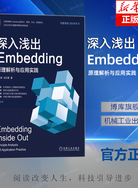 深入浅出Embedding 原理解析与应用实践 吴茂贵 王红星 神经网络 自然语言 人工智能 深度学习 图像