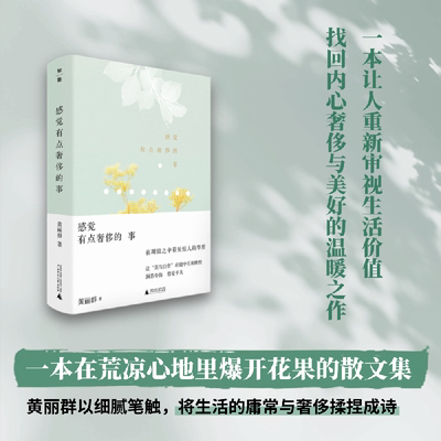 正版书【2册 单套自选】感觉有点奢侈的事+海边的房间 黄丽群 著 广西师范大学出版社 理想国 出品畅销书