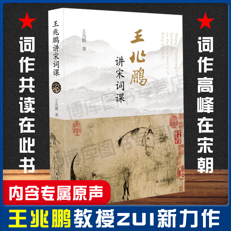 王兆鹏讲宋词课王兆鹏宋词文化背景品评宋词名作宋词宋代文学中国古代文学传统文化古诗鉴赏宋诗中国古诗词新华书店旗舰店官网