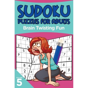 Adults Brain Puzzles 博库网 Volume for Fun Sudoku Twisting