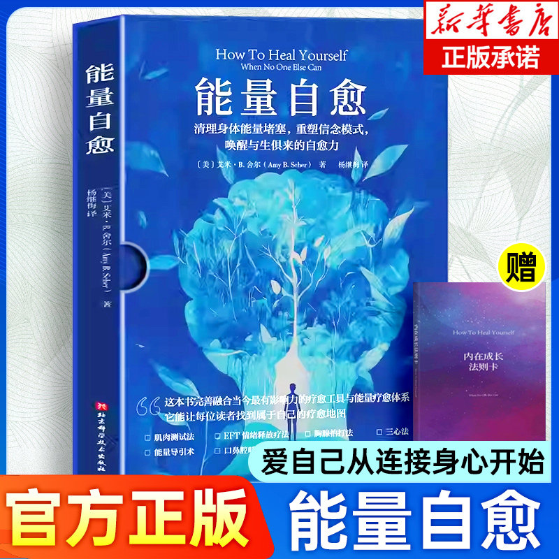 能量自愈:深度清理能量堵塞实现身心灵全面自由 (美)艾米·B.舍尔 著 重塑信念模式 能量的真相 唤醒与生俱来的自愈力心理学书籍