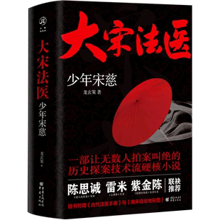 大宋法医：少年宋慈 唐人街探案导演陈思诚、心理罪作者雷米、隐秘的角落原著作者紫金陈联袂推荐 历中探案技术流硬核小说
