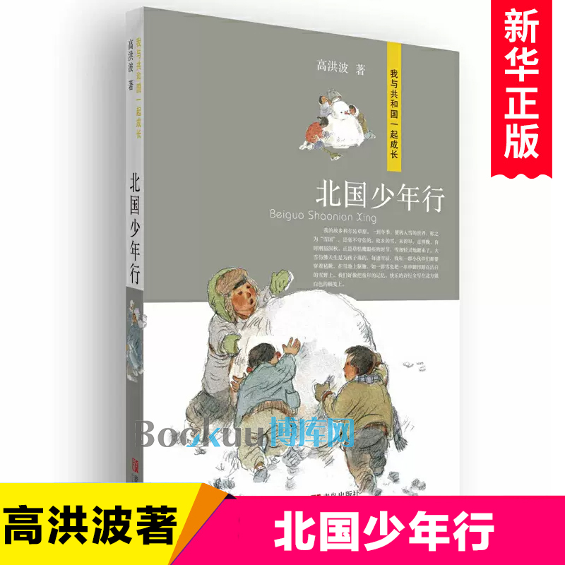 北国少年行(我与共和国一起成长)高洪波著青少年爱国教育主题读物成长励志精神培养儿童文学三四五六年级小学生课外阅读书籍正版