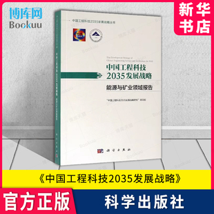 官方正版 中国工程科技2035发展战略 新华书店 科学出版 博库旗舰店 社 能源与矿业领域报告