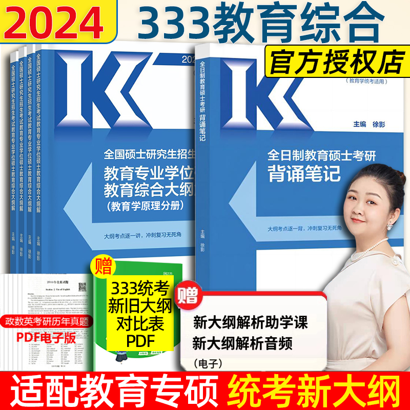 2024徐影333大纲解析+背诵笔记