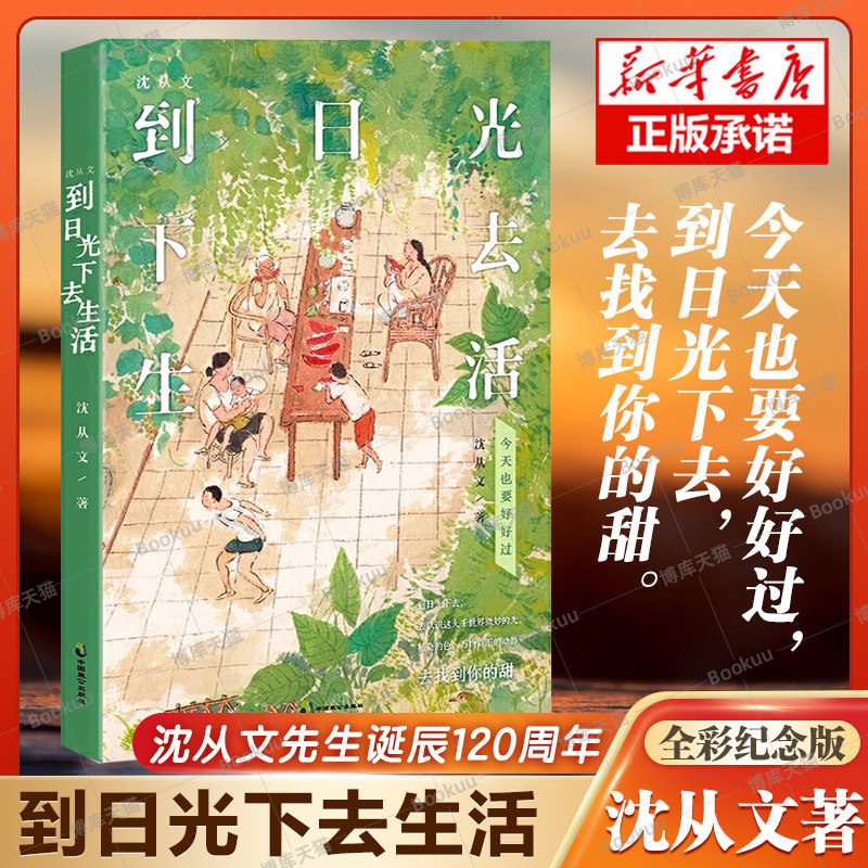 官方正版 到日光下去生活 沈从文先生诞辰120周年全彩纪念版 新华书店正版书籍小说畅销书 中国近代散文随笔文学 边城湘行散记怎么看?