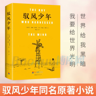 有梦想才有未来外国文学励志小说书籍畅销排行榜正版 驭风少年 驭风男孩 版 同名电影原著纽约时报 威廉坎宽巴著 精装