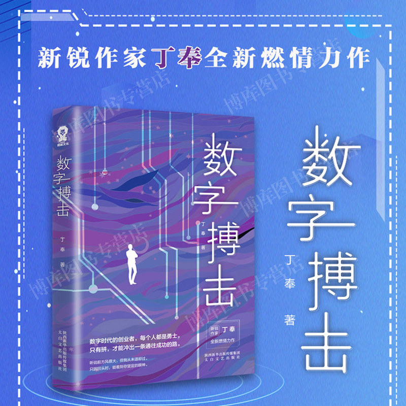 正版 数字搏击 新锐作家丁奉全新燃情力作 数字时代的创业者 每个人都