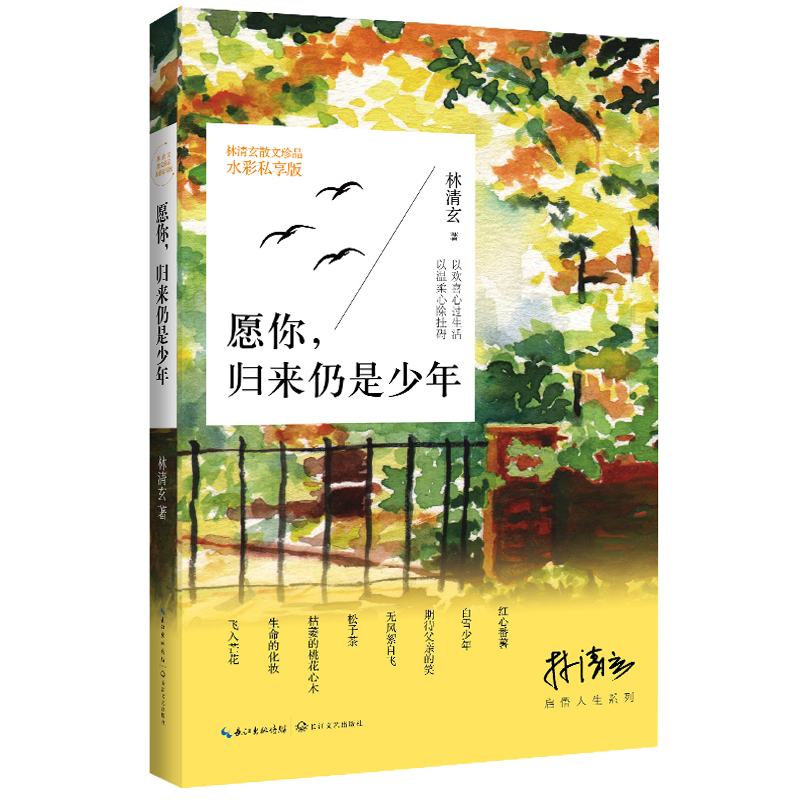 正版 愿你归来仍是少年 林清玄 现当代文学书籍畅销书排行榜经典文学小说 散文随笔岁月静好不忘初心 新华书店旗舰店 文学 书