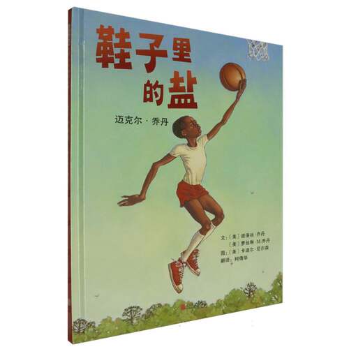 【美国儿童票选皇冠奖】鞋子里的盐迈克尔·乔丹精装硬壳儿童绘本 0-3-4-6周岁幼儿书籍图书幼儿园图画书宝宝启蒙启发励志成长绘本