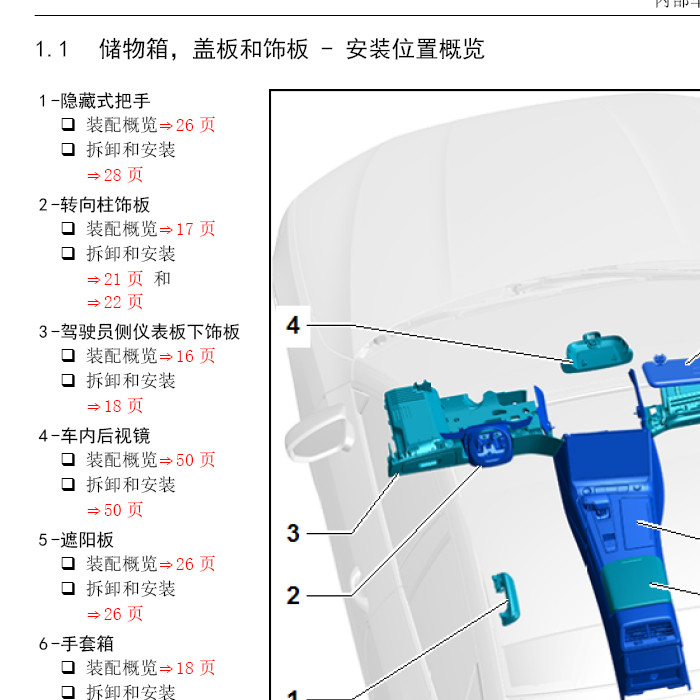 2022 全新奥迪A7L维修资料 a7维修手册拆装操作修车专用 3.0