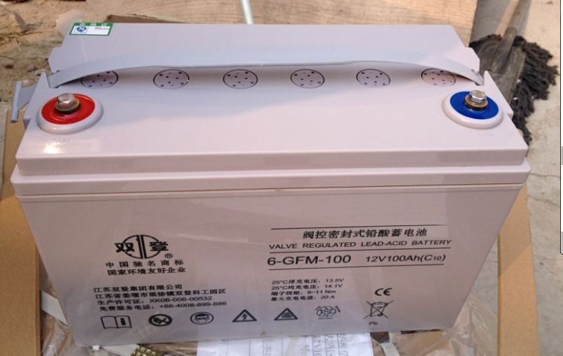 双登12V100Ah蓄电池6-GFM-100发电厂铁路船舶医疗UPS直流屏专用