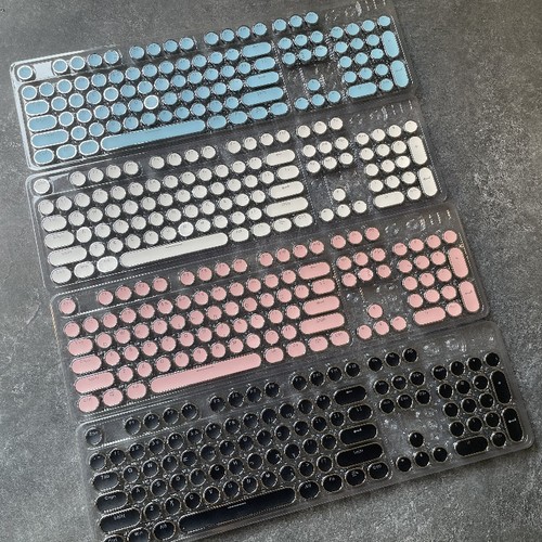 机械键盘键帽圆形朋克可爱